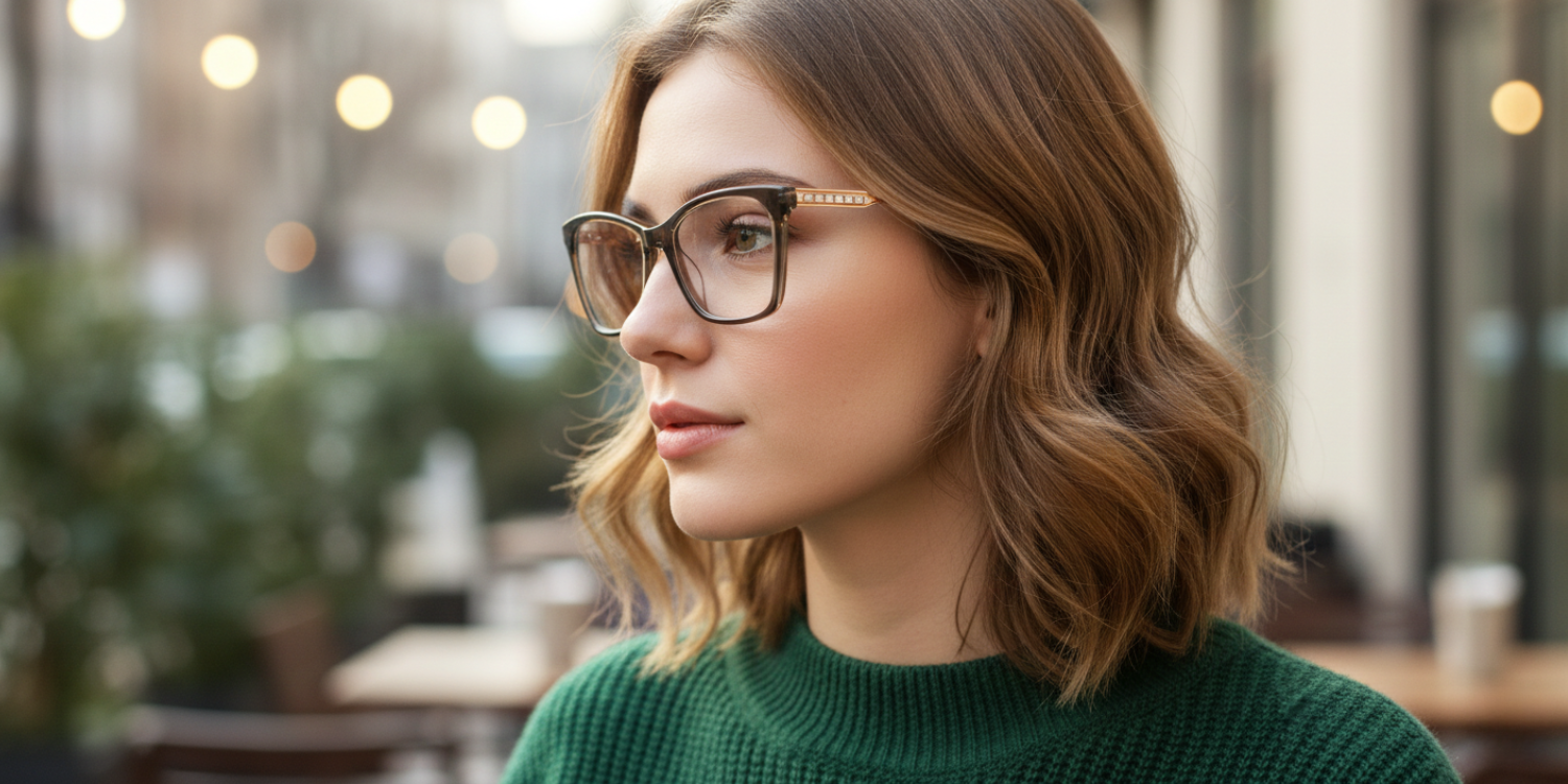 Full Rim Rectangle Classic Eyeglasses RD A10162