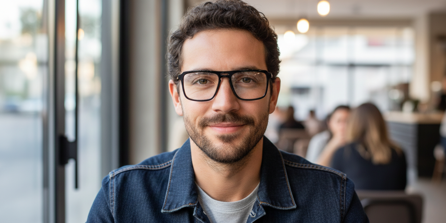 Full Rim Double Bridge Rectangle Classic Eyeglasses RD A10181