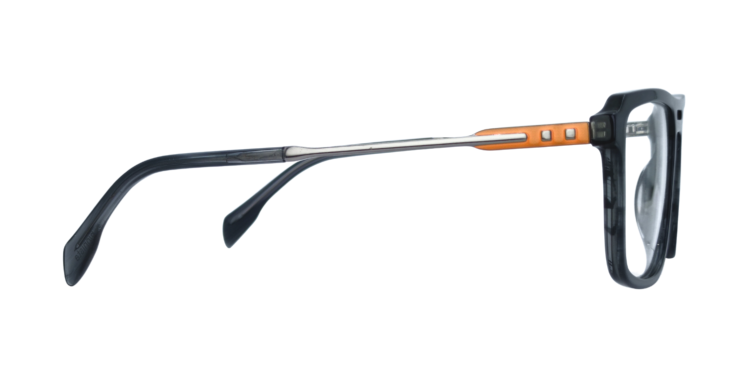 Full Rim Double Bridge Rectangle Classic Eyeglasses RD A10181