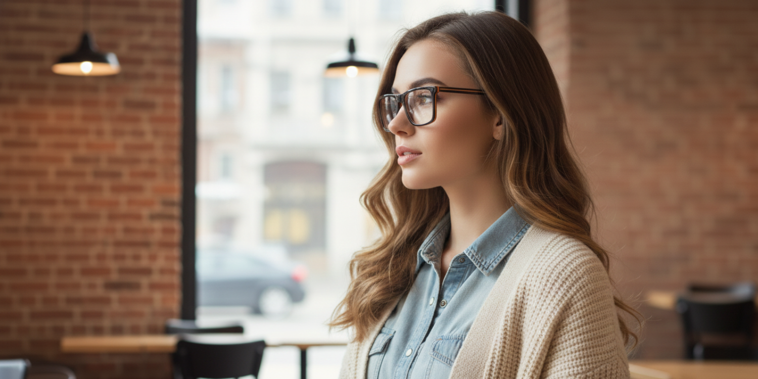 Full Rim Rectangle Classic Eyeglasses RDA10244