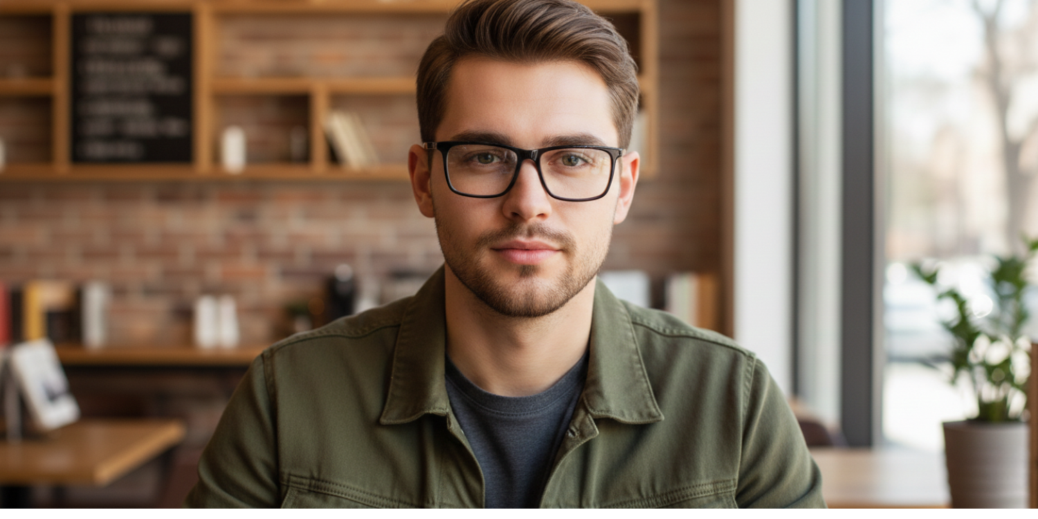 Full Rim Rectangle Classic Eyeglasses RD A10245