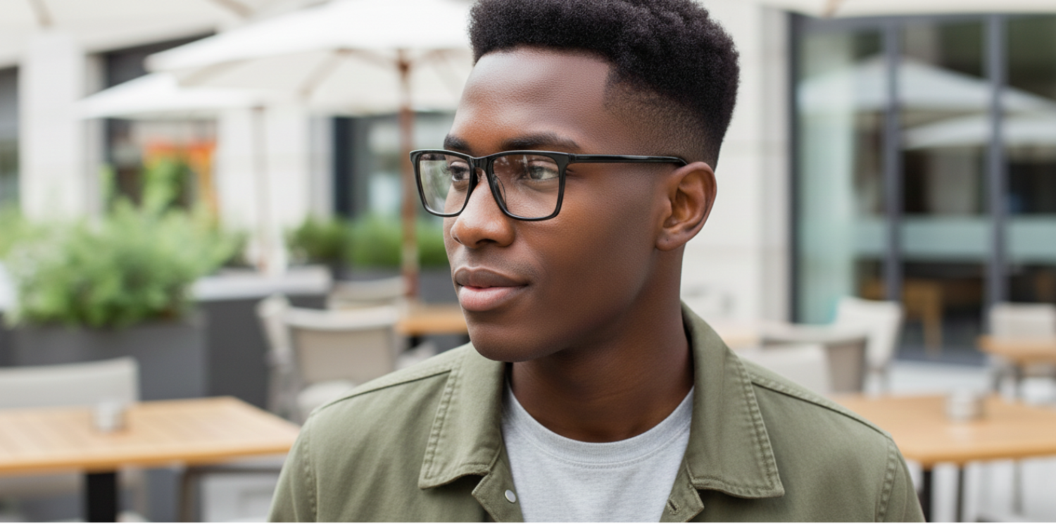 Full Rim Rectangle Classic Eyeglasses RD A10245