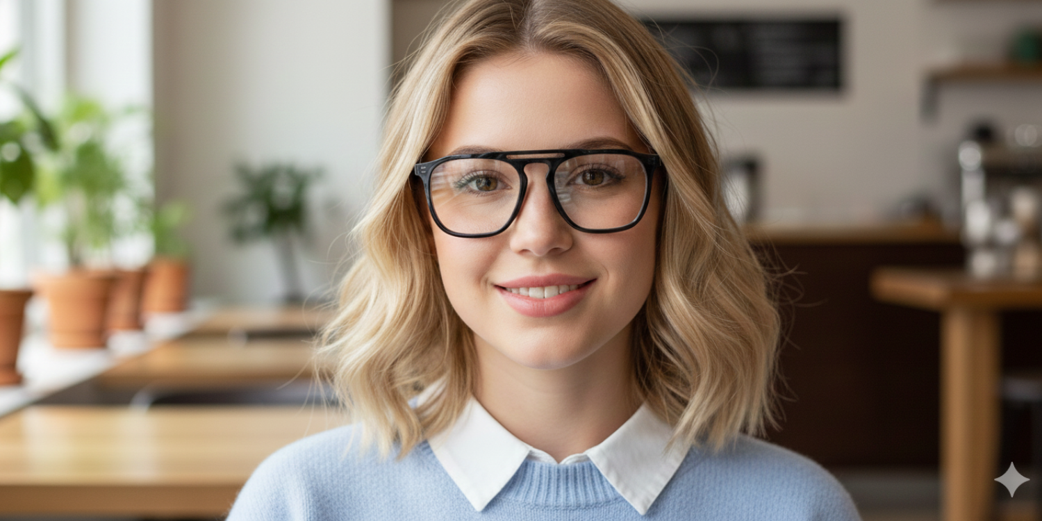 Full Rim Square Aviator Classic Eyeglasses RD R4377VF