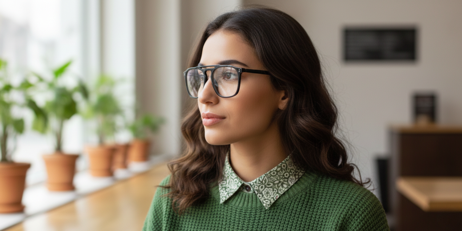 Full Rim Square Aviator Classic Eyeglasses RD R4377VF