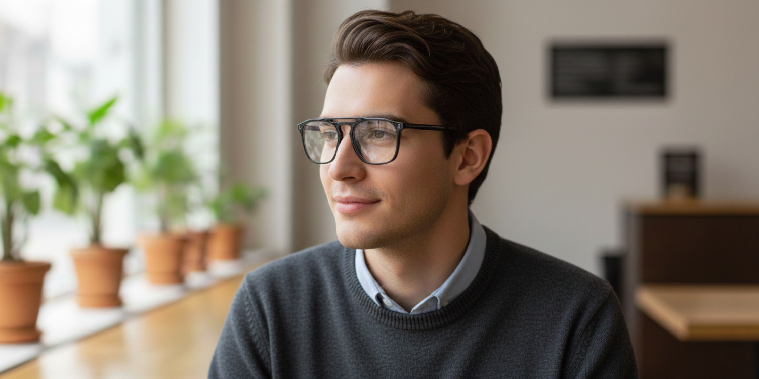 Full Rim Square Aviator Classic Eyeglasses RD R4377VF