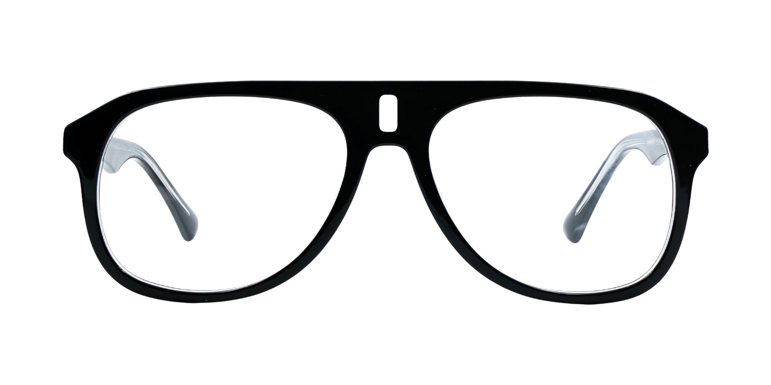 Full Rim Double Bridge Aviator Classic Eyeglasses RD R4379VF