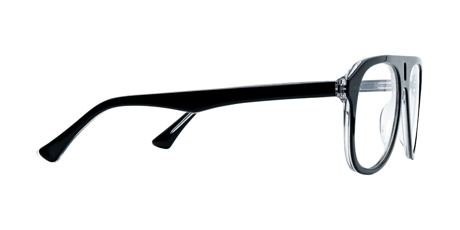 Full Rim Double Bridge Aviator Classic Eyeglasses RD R4379VF