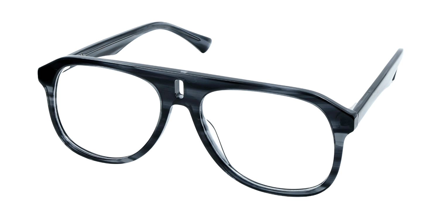 Full Rim Double Bridge Aviator Classic Eyeglasses RD R4379VF