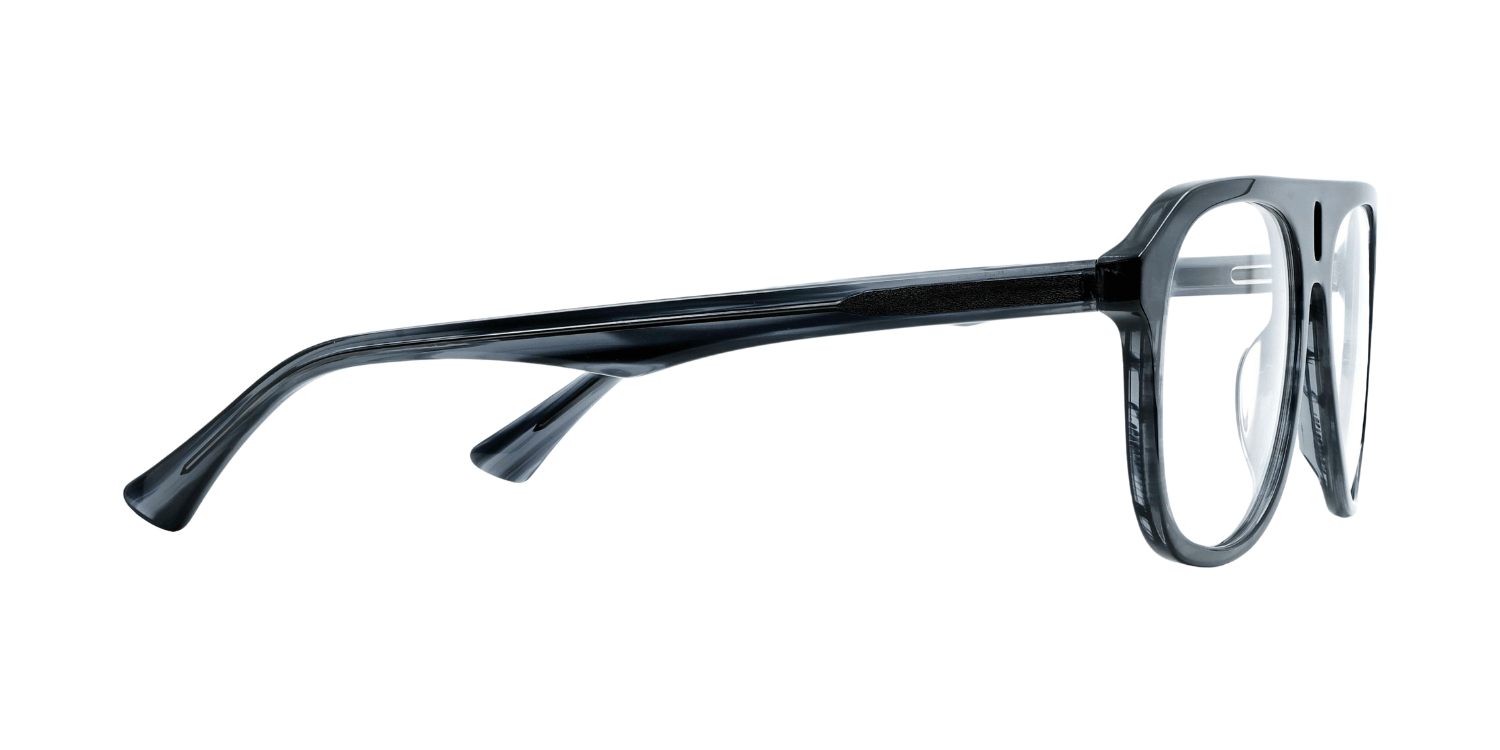 Full Rim Double Bridge Aviator Classic Eyeglasses RD R4379VF