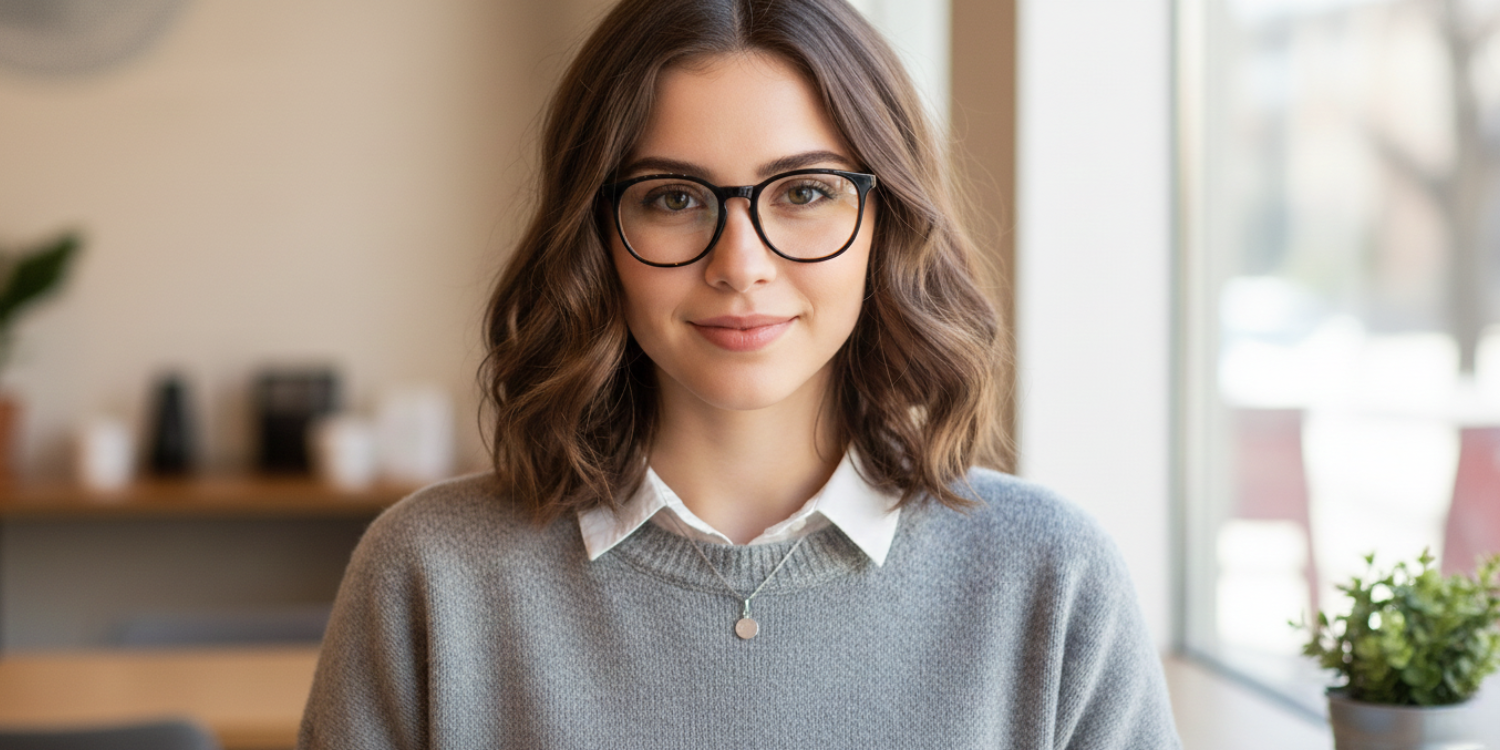 Full Rim Round Classic Eyeglasses RDR7046