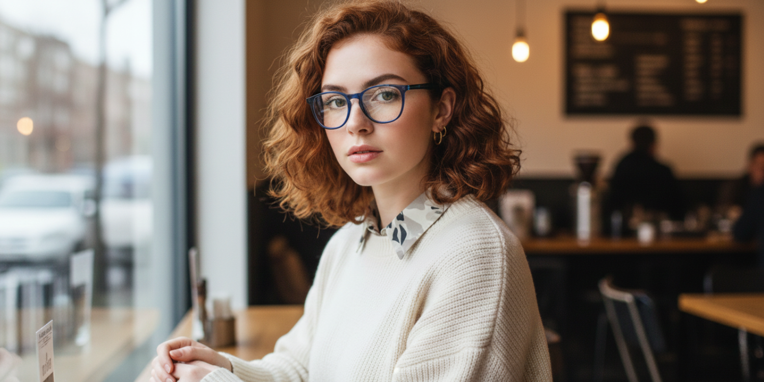 Full Rim Round Classic Eyeglasses RDR7046