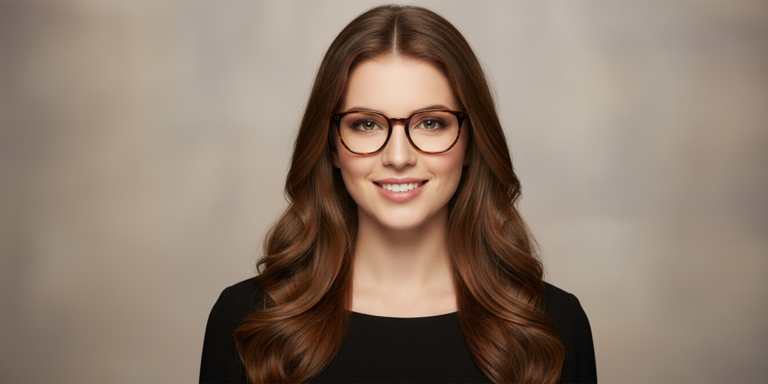 Full Rim Round Classic Eyeglasses RD R7151F
