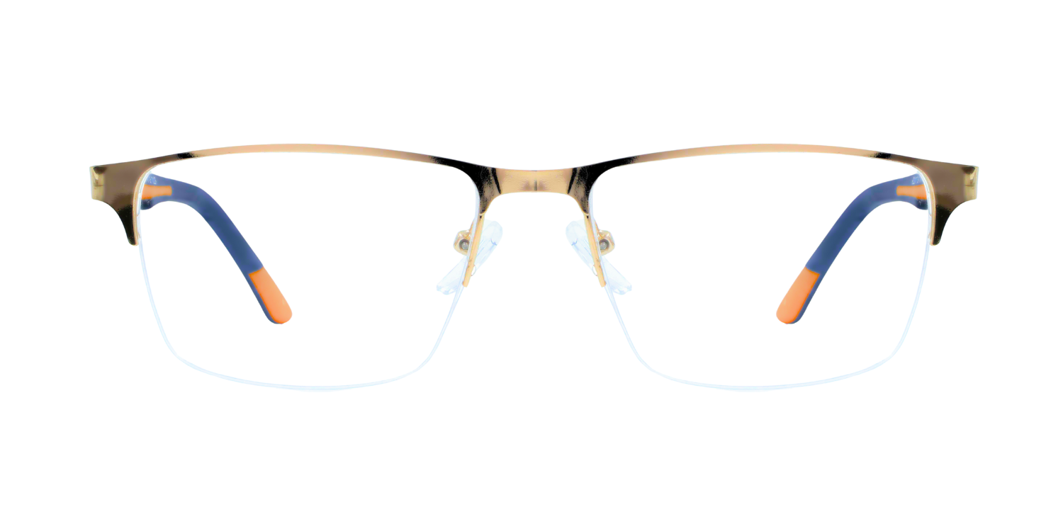 Half Rim Rectangle Classic Eyeglasses R2207