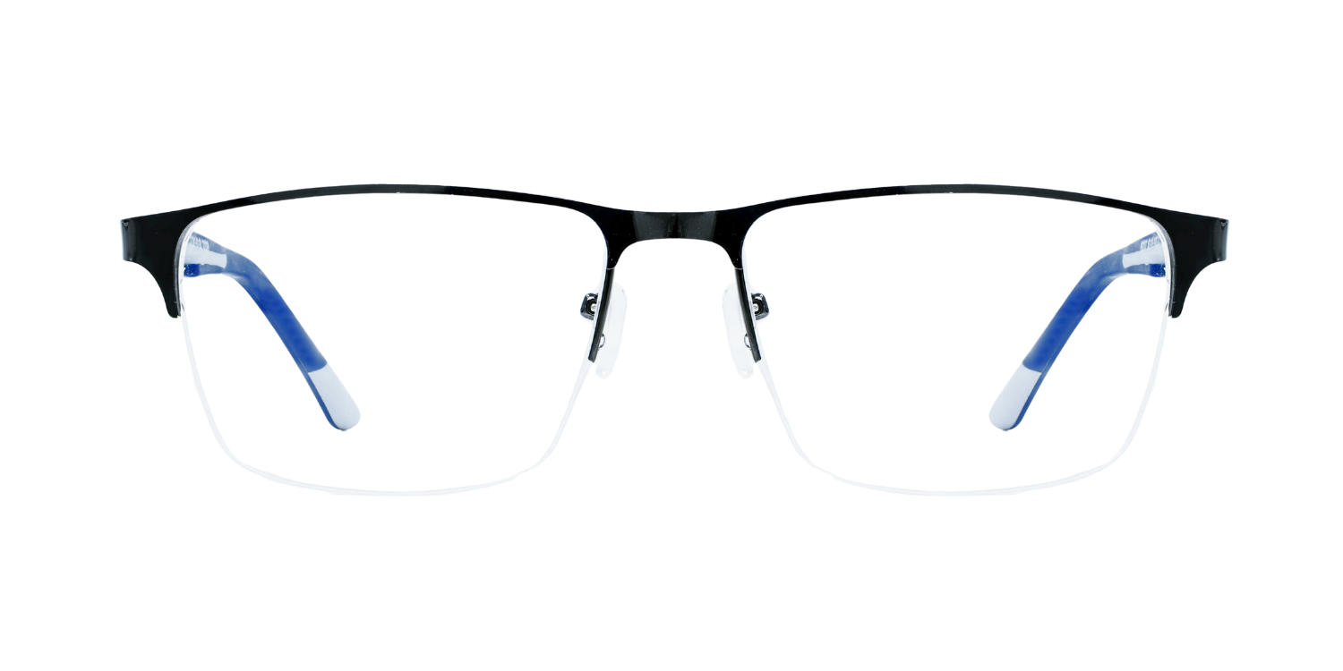 Half Rim Rectangle Classic Eyeglasses R2207
