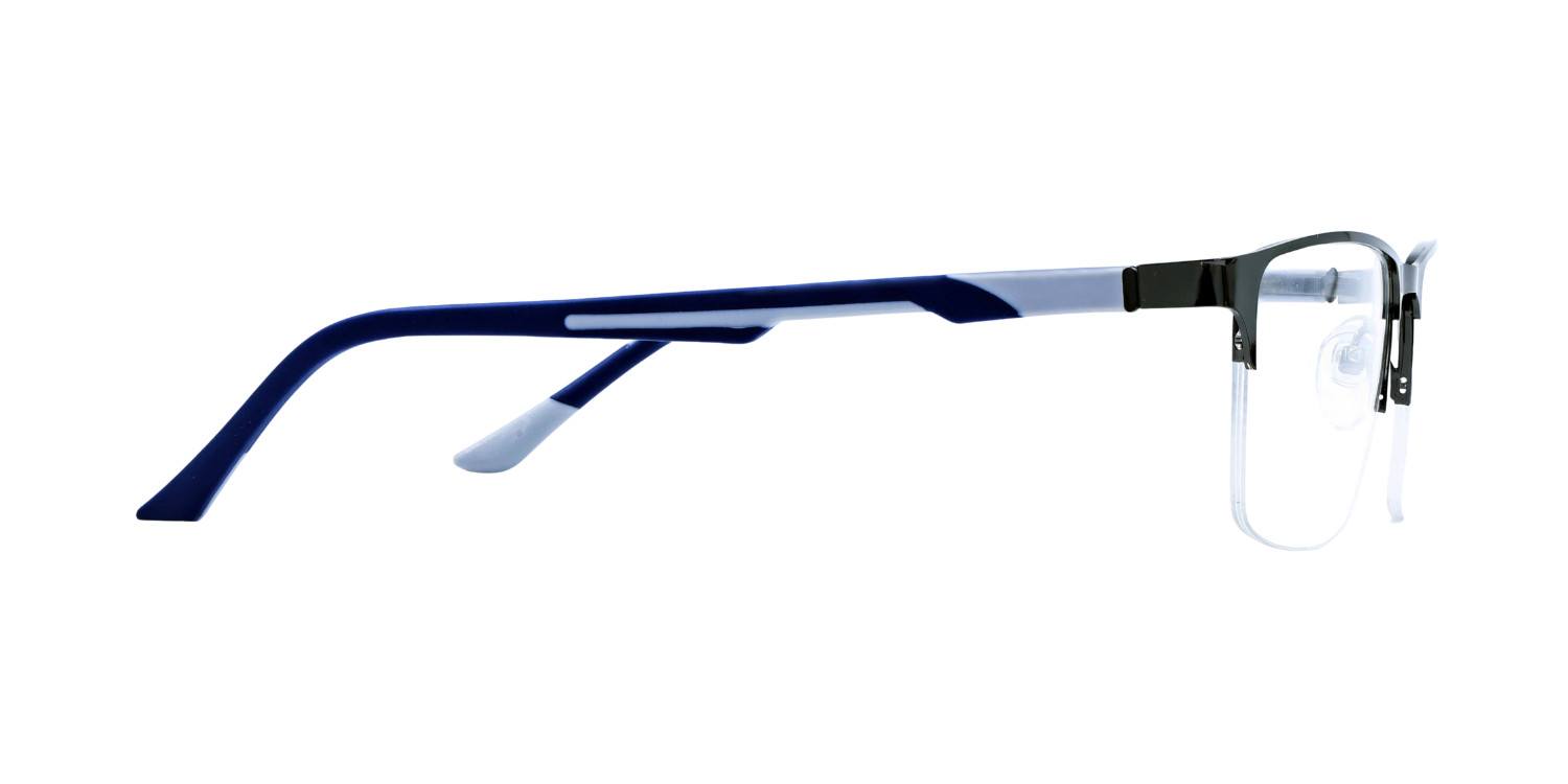 Half Rim Rectangle Classic Eyeglasses R2207