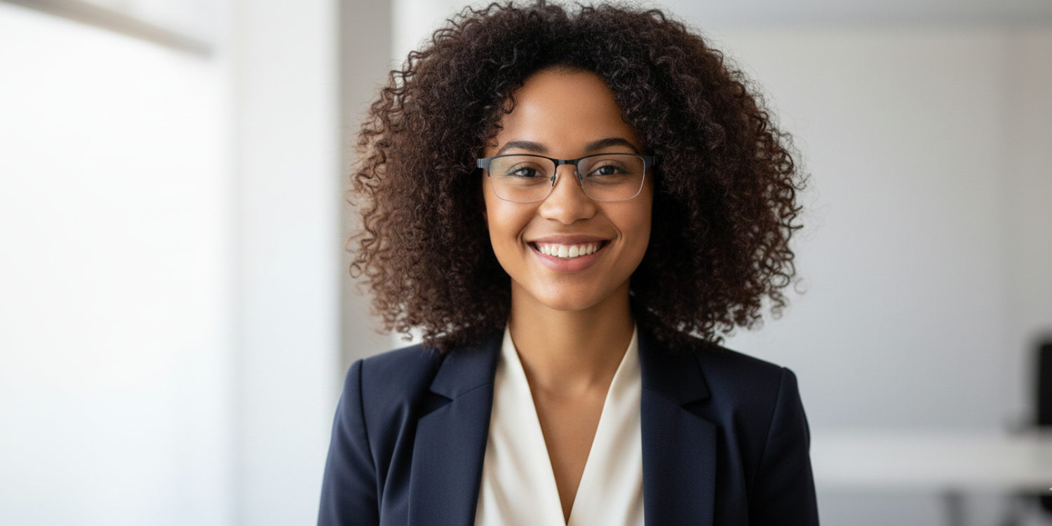 Half Rim Rectangle Classic Eyeglasses R2207