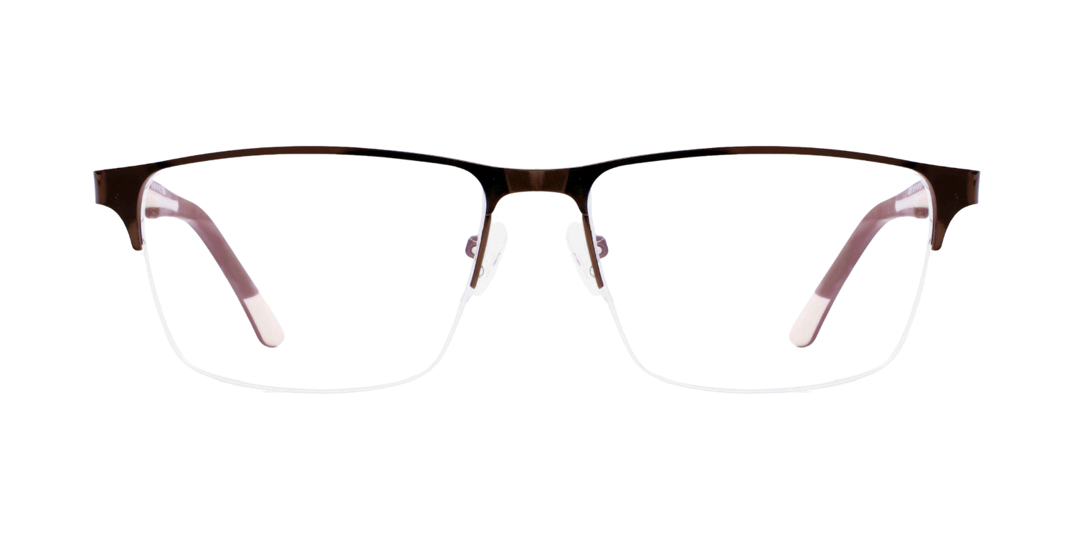Half Rim Rectangle Classic Eyeglasses R2207