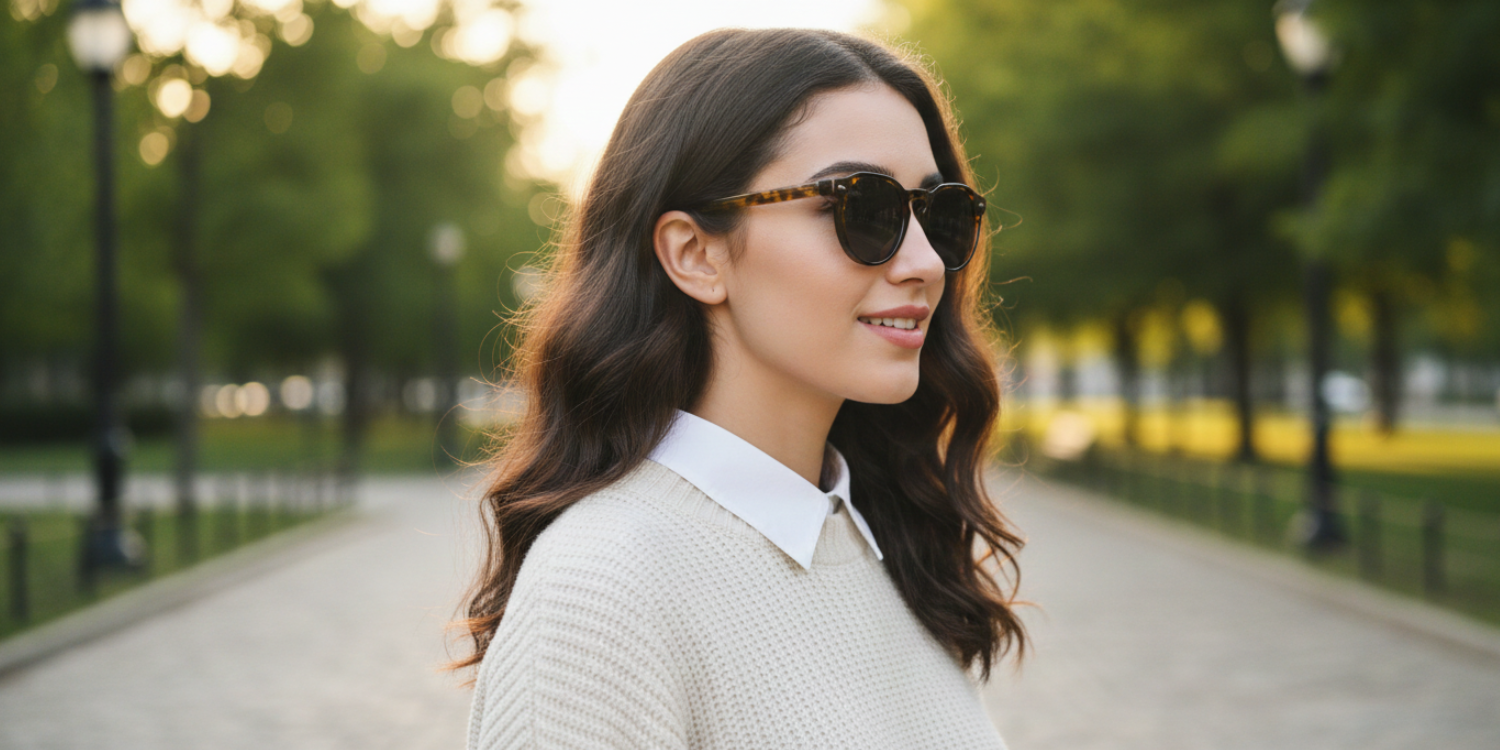 Full Rim Round Fashionista Classic Sunglasses UM9822