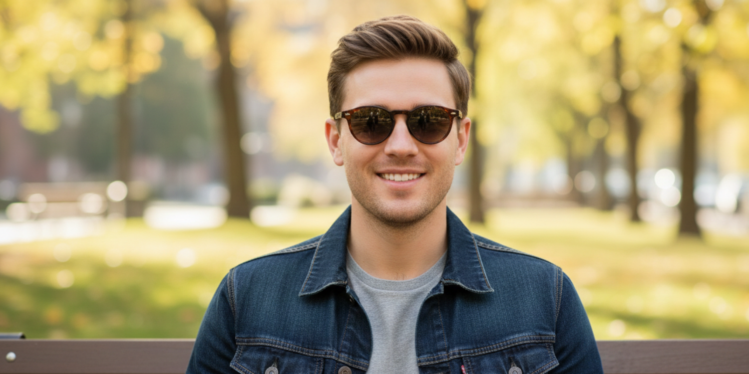 Full Rim Round Fashionista Classic Sunglasses UM9822