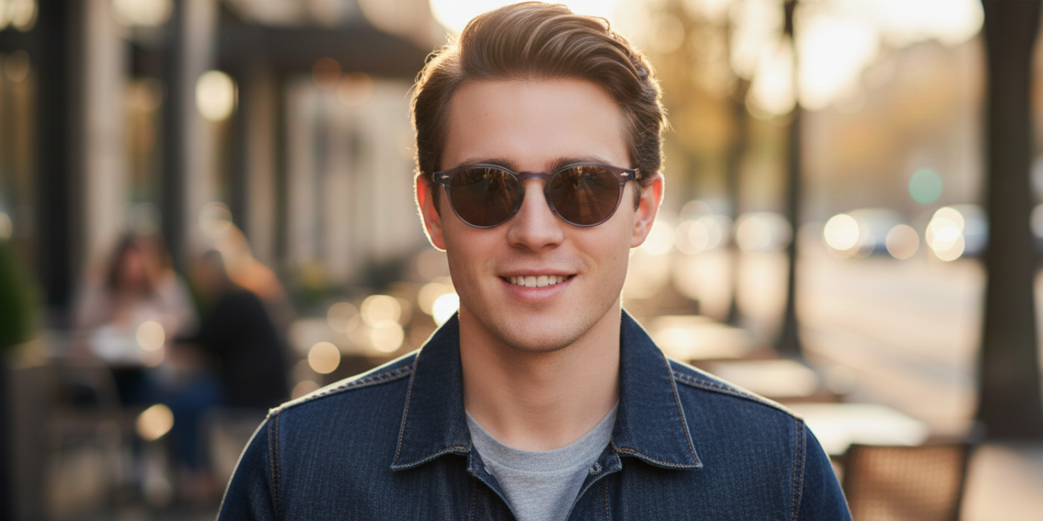 Full Rim Round Fashionista Classic Sunglasses UM9822